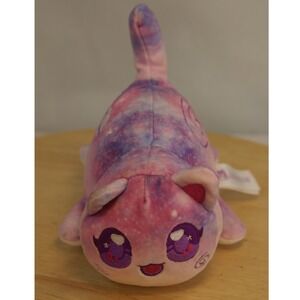 Aphmau MeeMeows Galaxy Cat Plush Celestial Collection Pink Purple 6 Inch
